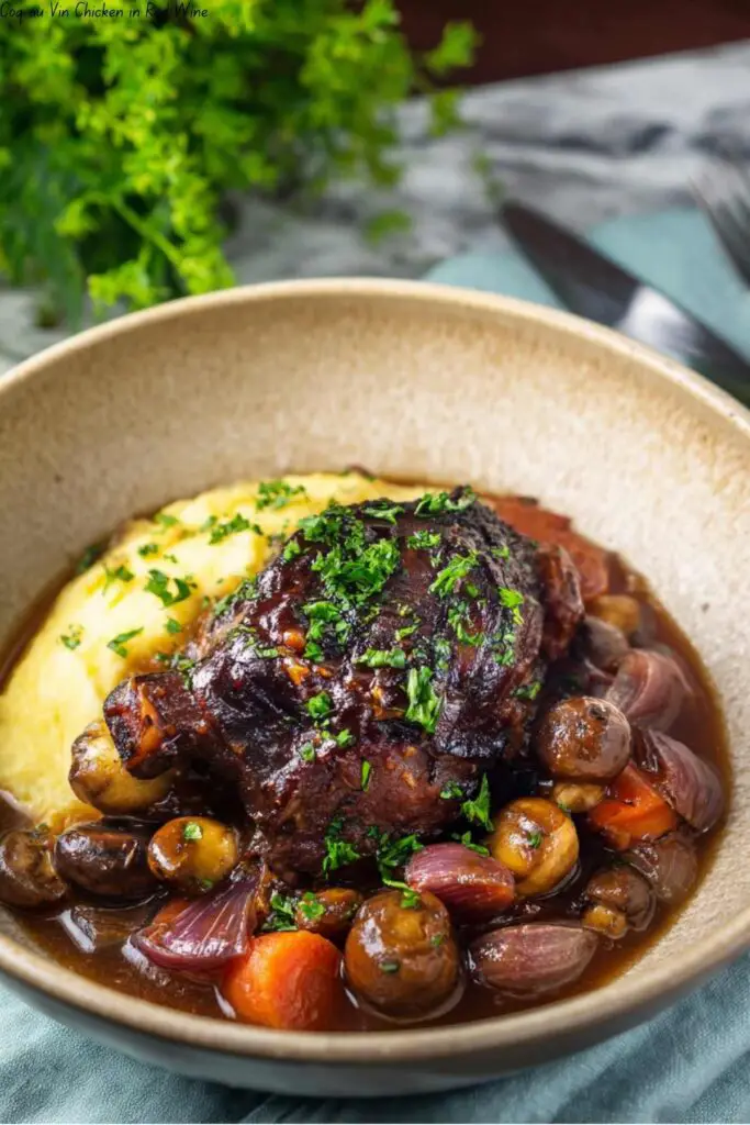 Coq au Vin Chicken in Red Wine 4 Coq au Vin Chicken in Red Wine