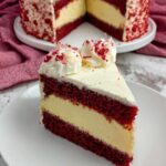 Christmas Red Velvet Cheesecake