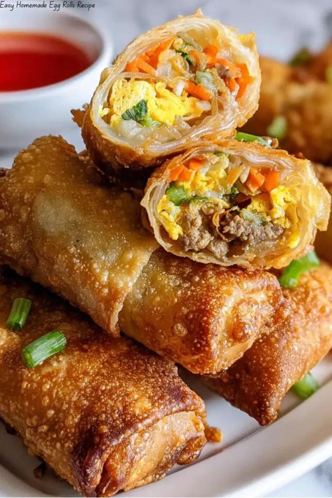 Easy Homemade Egg Rolls Recipe
