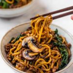 Yaki Udon , Stir Fried Udon Noodles