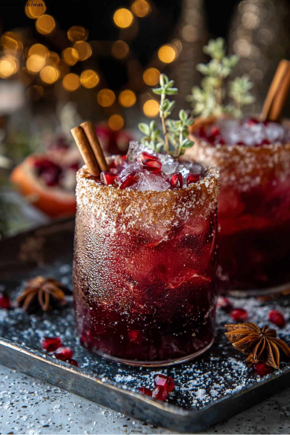 Spiced Christmas Margarita