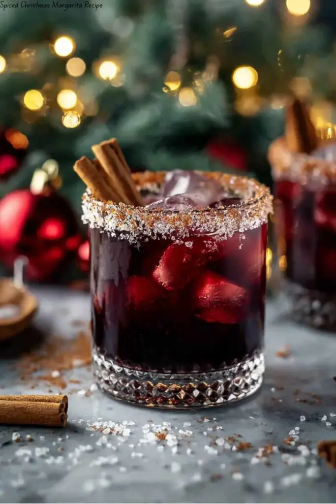 Spiced Christmas Margarita 4 Spiced Christmas Margarita