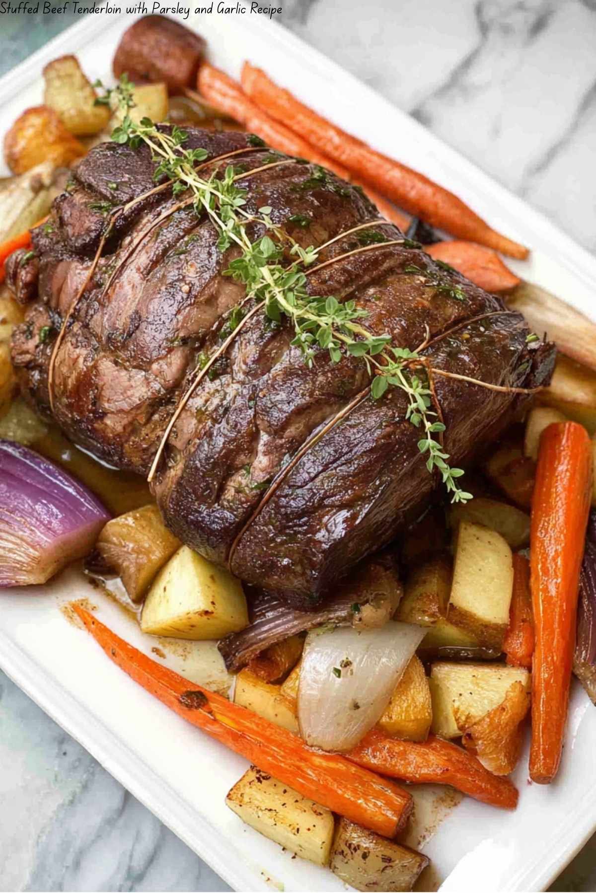 Stuffed Beef Tenderloin Recipe