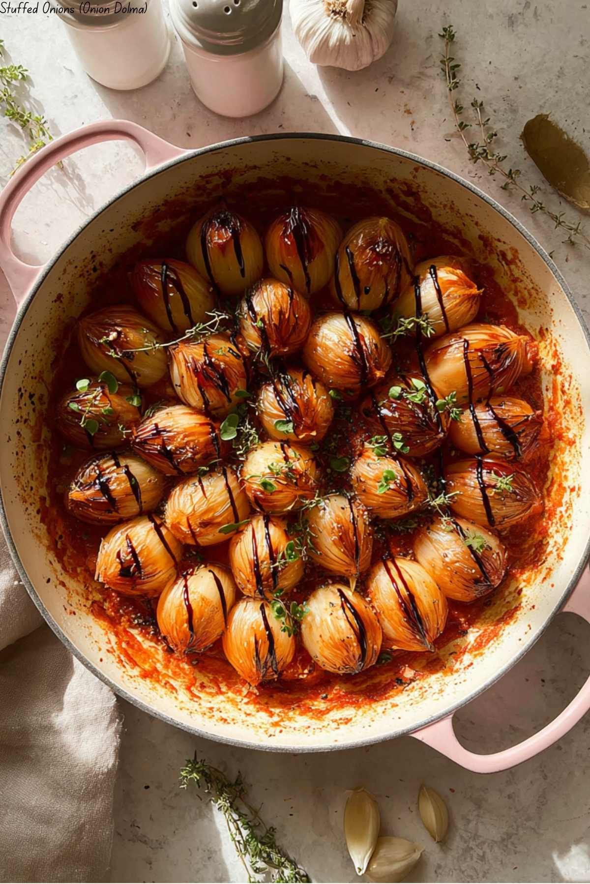 Stuffed Onions (Onion Dolma)