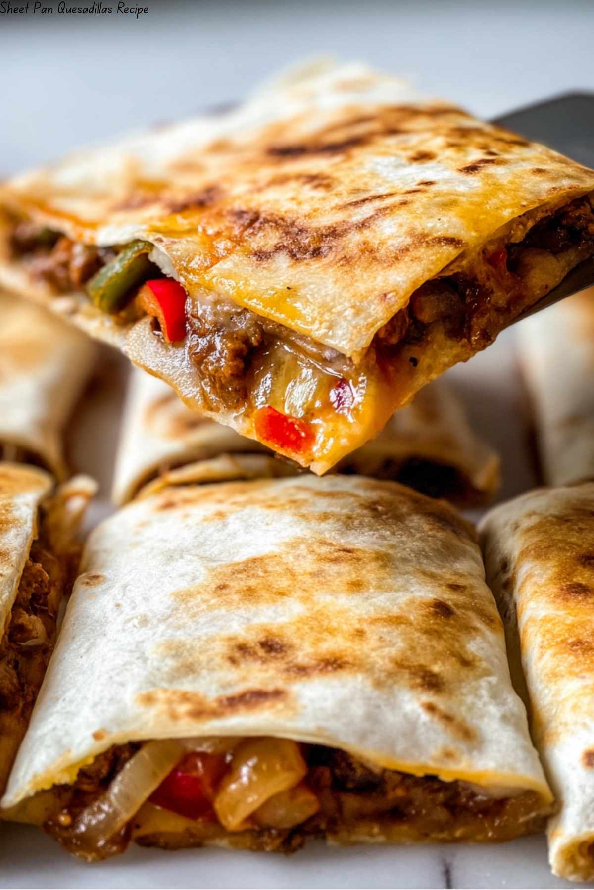 Sheet Pan Quesadillas Recipe