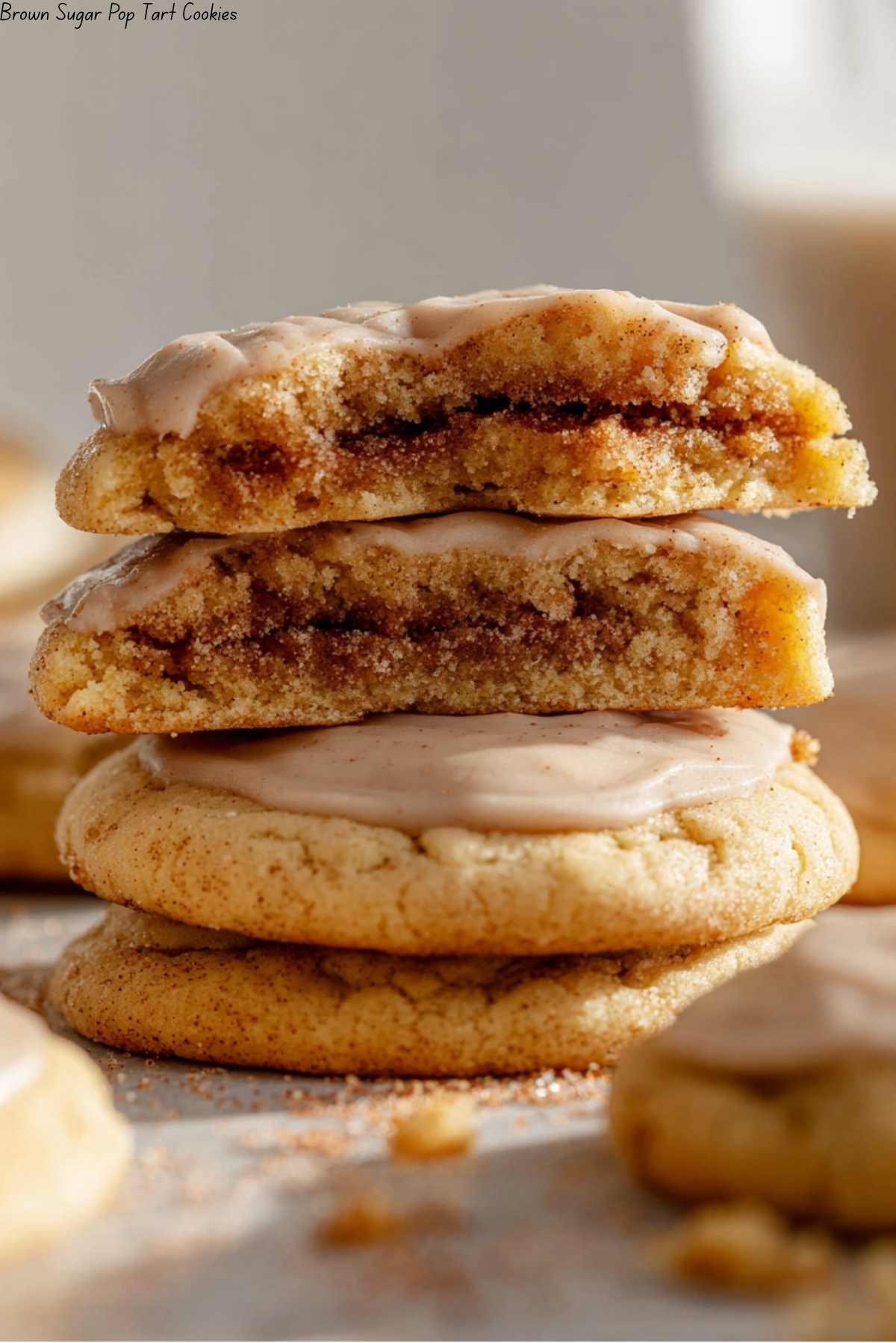 Brown Sugar Pop Tart Cookies