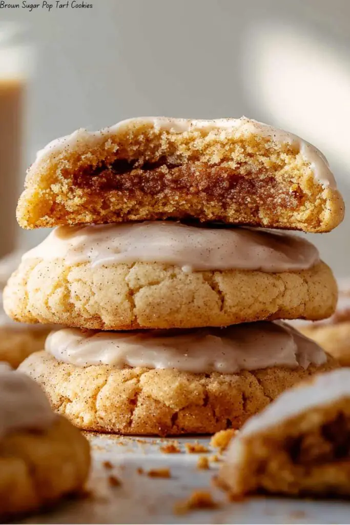 Brown Sugar Pop Tart Cookies 4 Brown Sugar Pop Tart Cookies