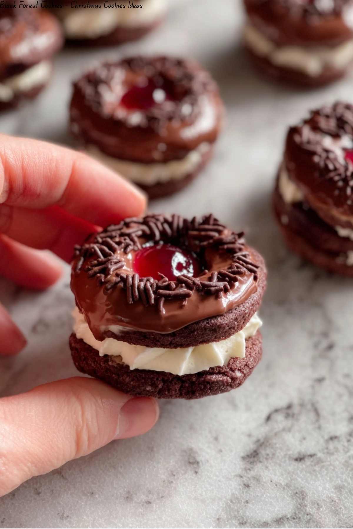 Black Forest Cookies - Christmas Cookies Ideas