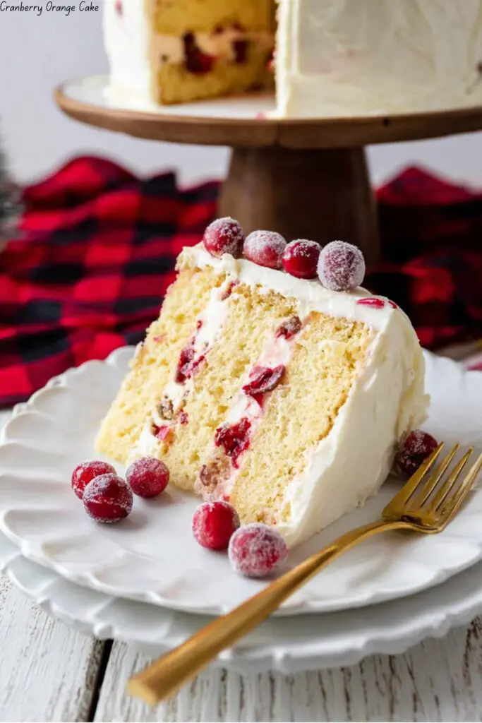 Cranberry Orange Cake