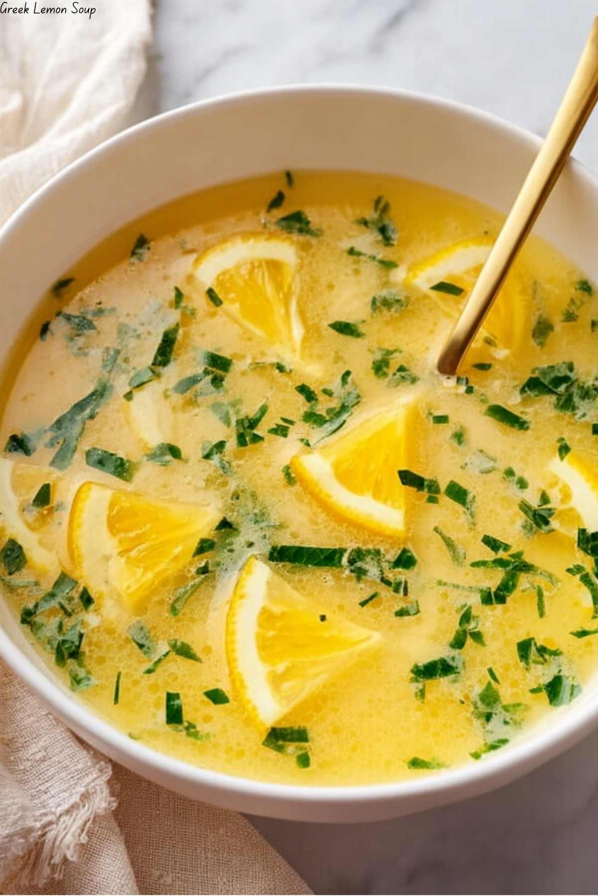 Greek Lemon Soup