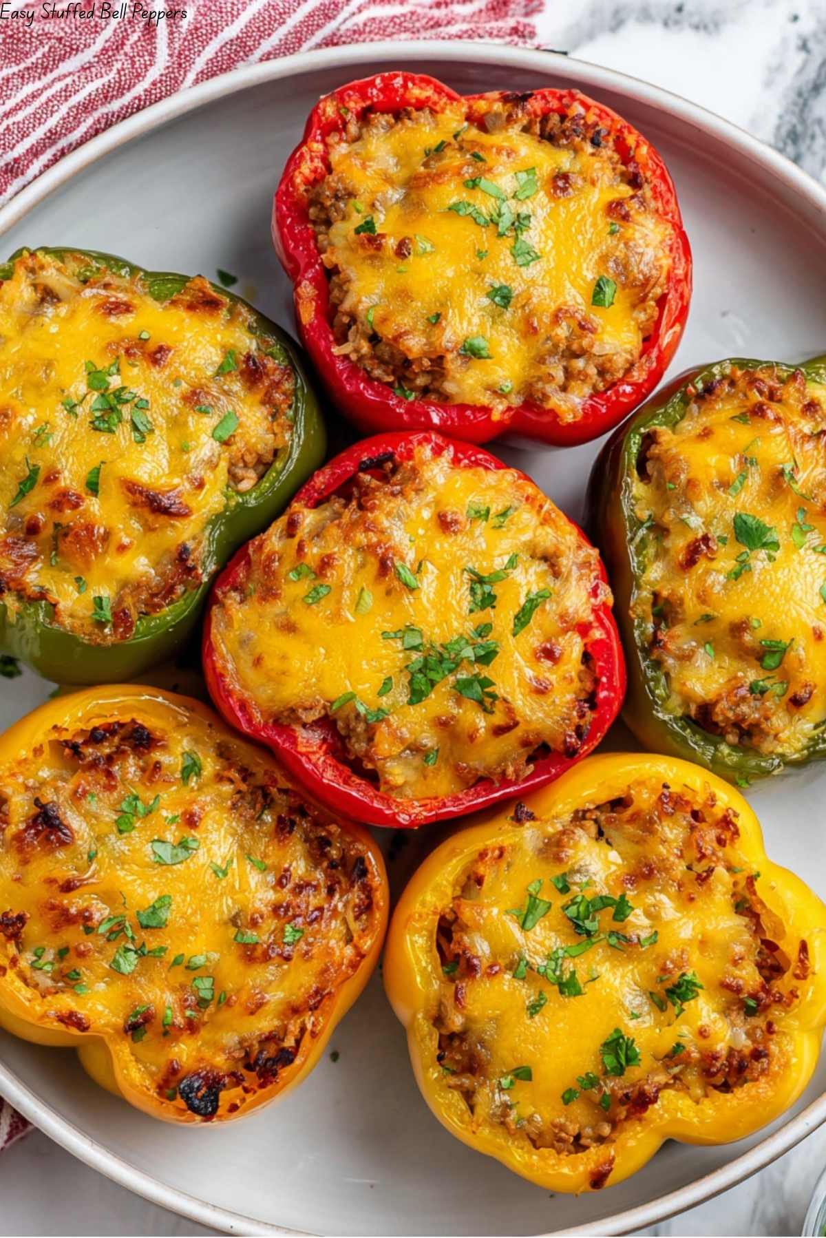 Easy Stuffed Bell Peppers