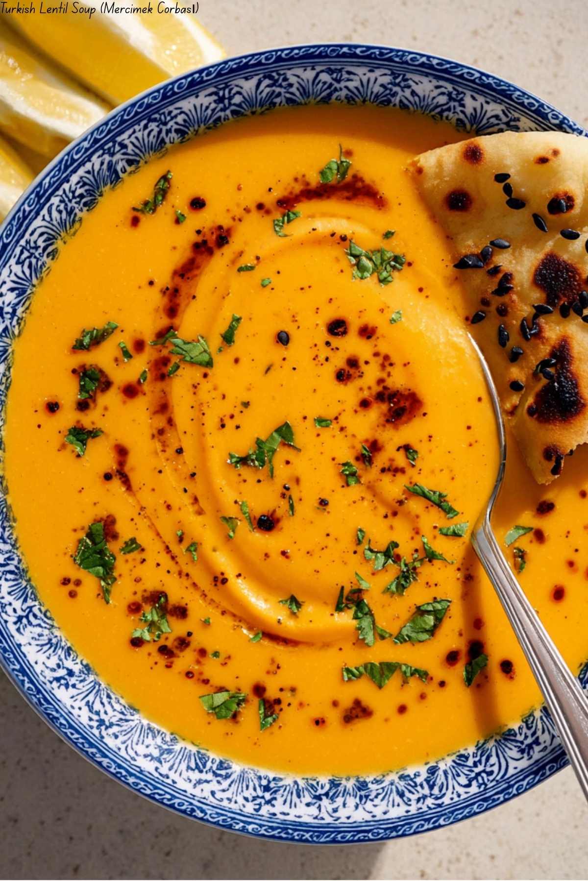 Turkish Lentil Soup (Mercimek Çorbası)