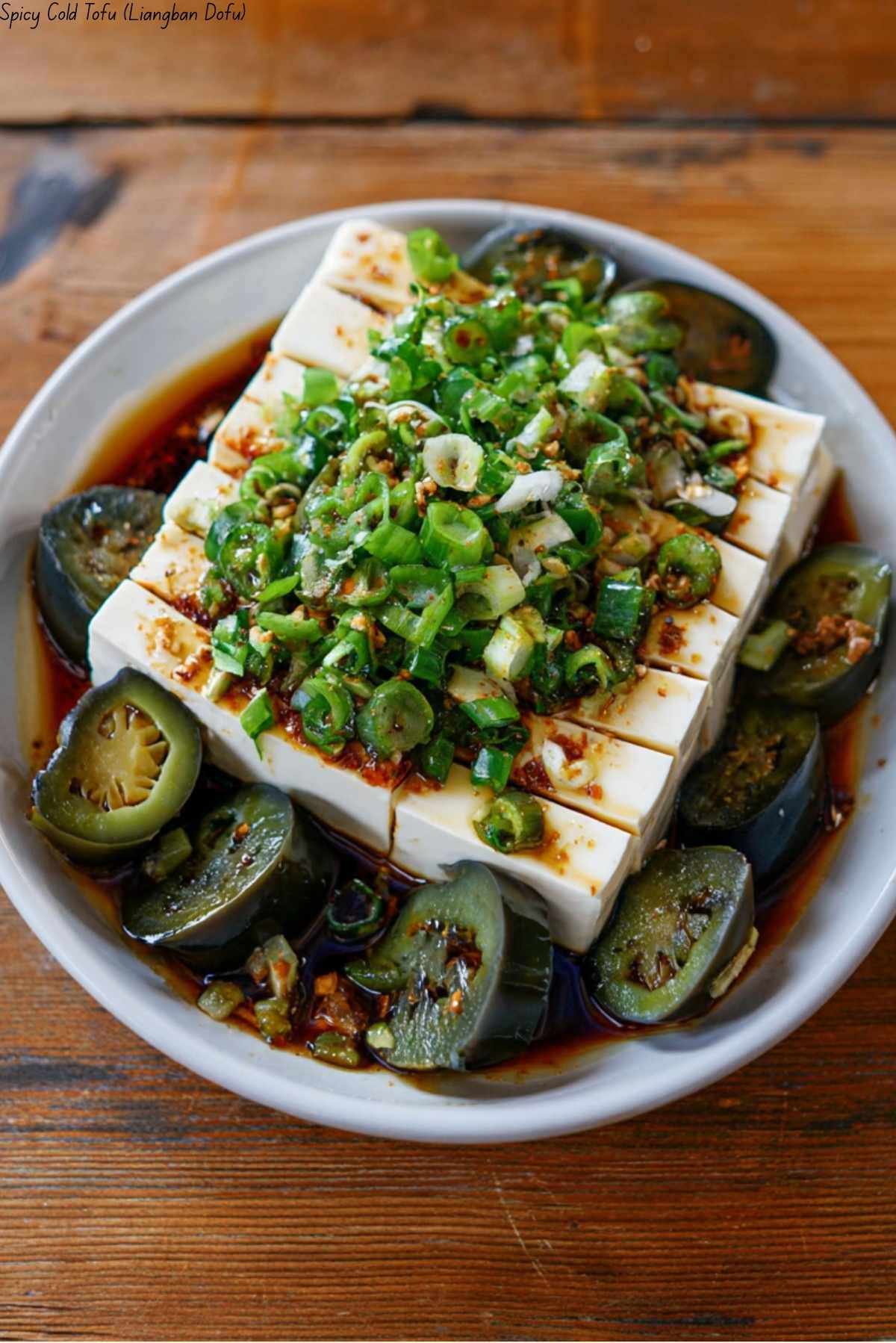 Spicy Cold Tofu (Liangban Dofu)