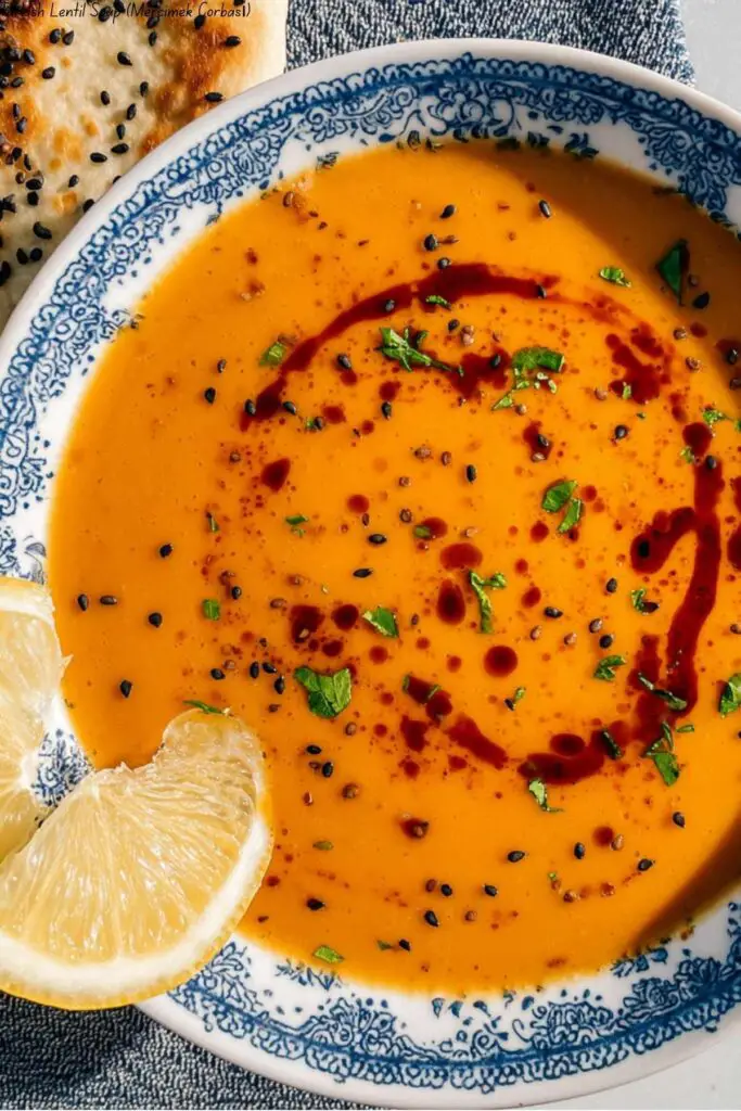 Turkish Lentil Soup (Mercimek Çorbası)