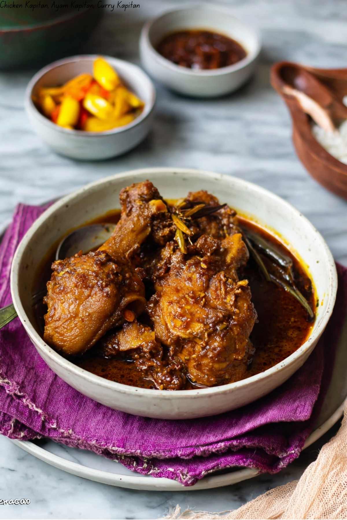 Chicken Kapitan, Ayam Kapitan, Curry Kapitan