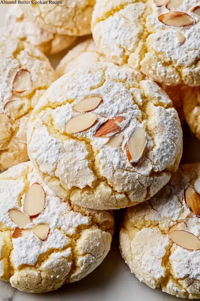 Almond Butter Cookies Recipe 4 Almond Butter Cookies Recipe