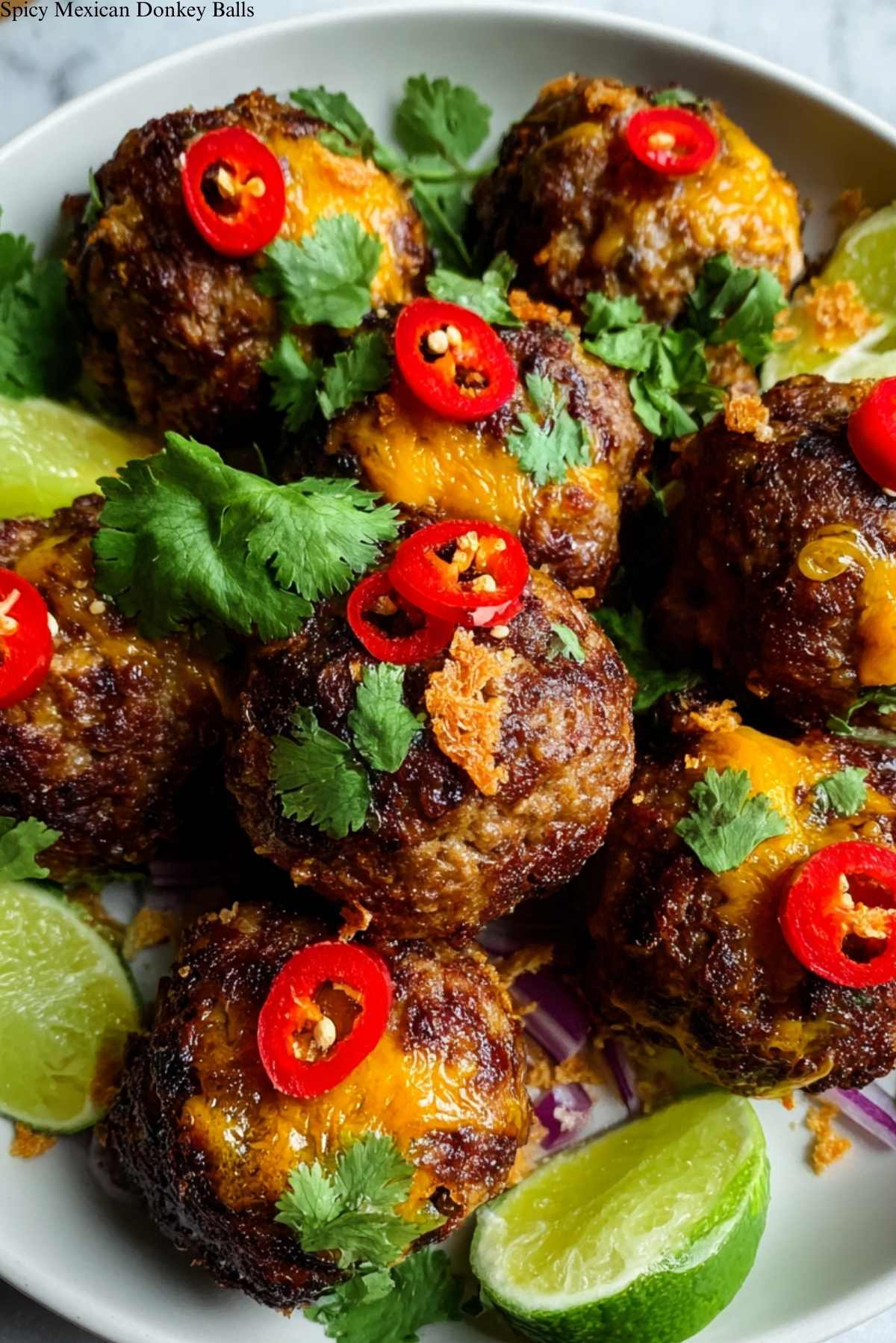 Spicy Mexican Donkey Balls