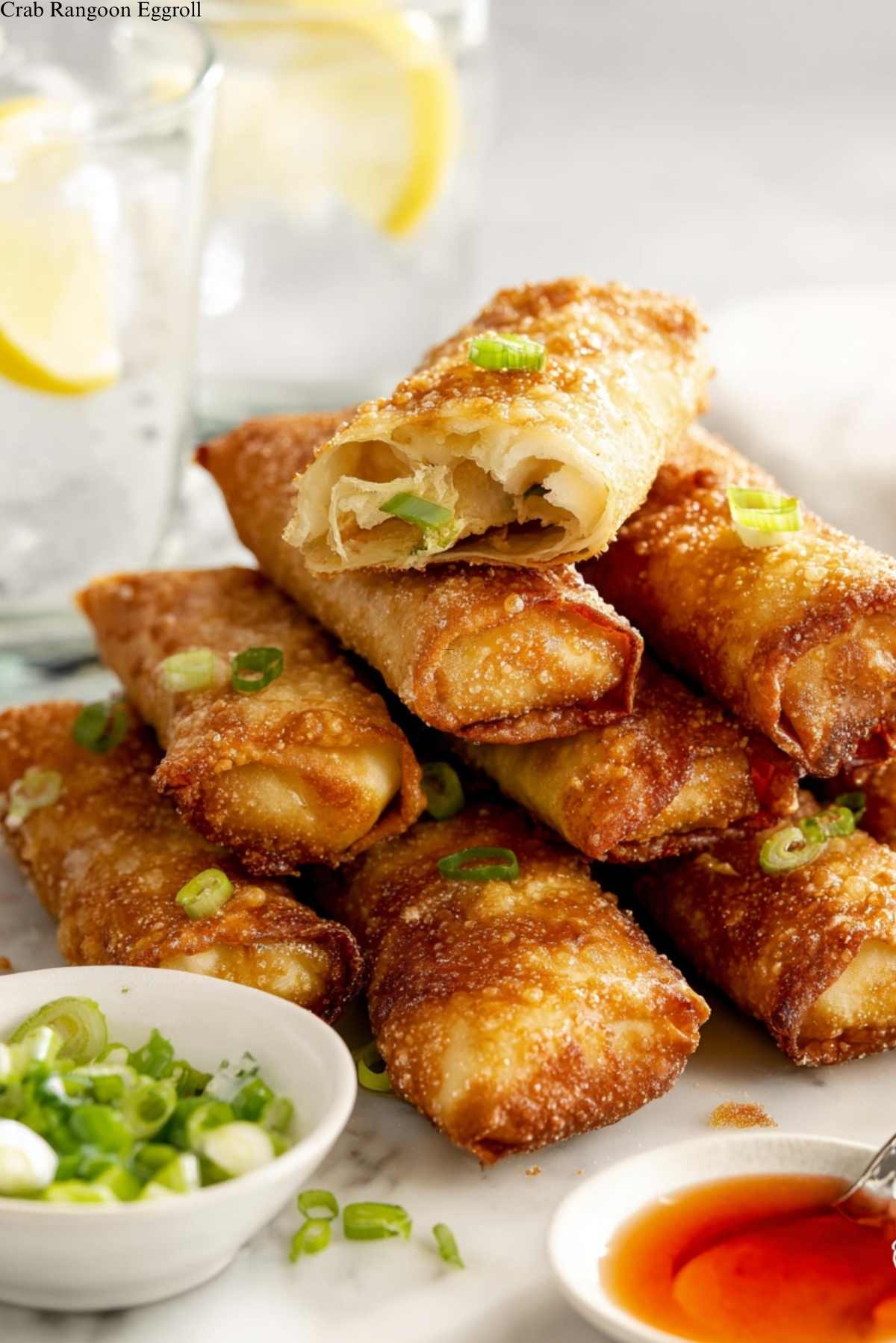 Crab Rangoon Eggroll