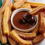 Homemade Churros with Chocolate Dipping Sauce Recipe