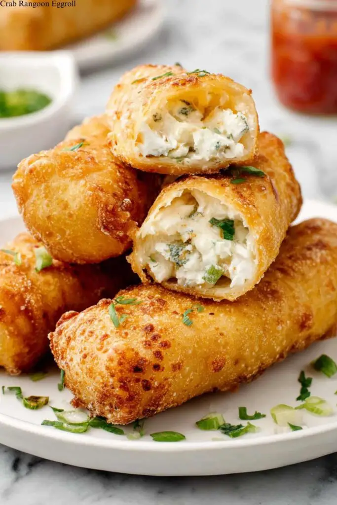 Crab Rangoon Eggroll 4 Crab Rangoon Eggroll