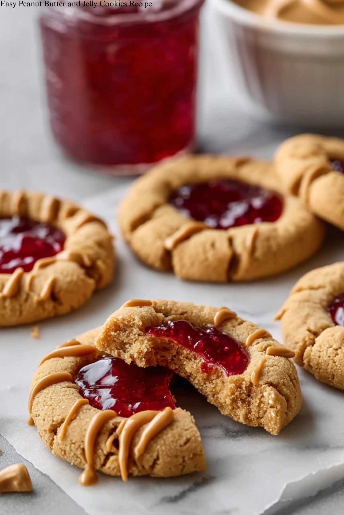 Peanut Butter and Jelly Cookie Recipe