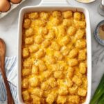 Tater Tot Sausage Christmas Breakfast Casserole