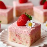 Strawberry Cake with Cream Cheese Frosting Recipe
