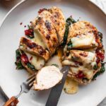 Impressive Cranberry Brie Stuffed Chicken
