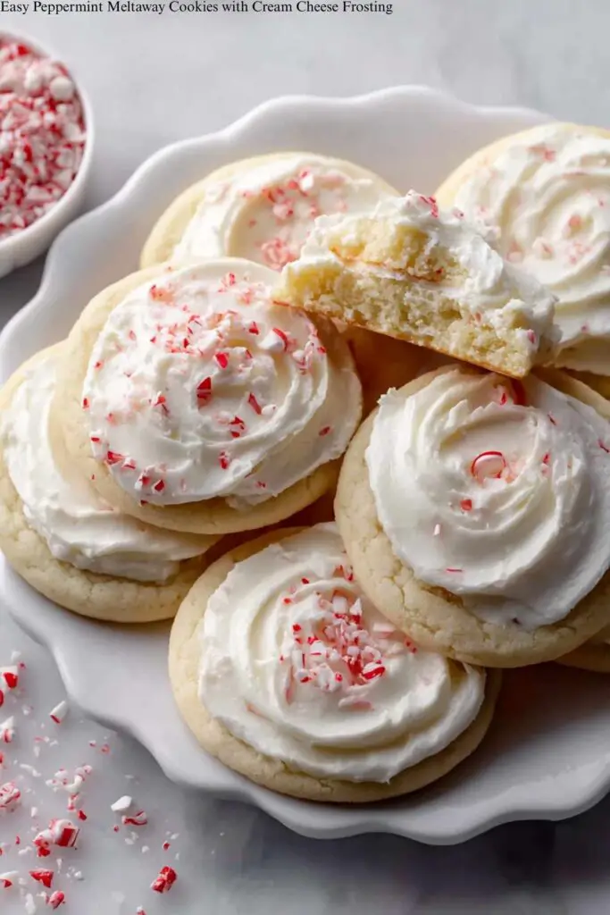 Peppermint Meltaways Cookies Recipe
