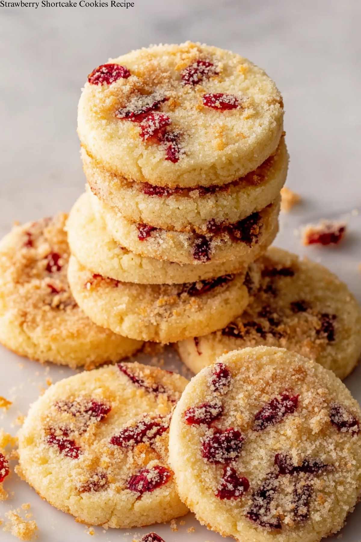 Strawberry Shortcake Cookies Recipe