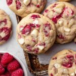 White Chocolate Raspberry Cookies