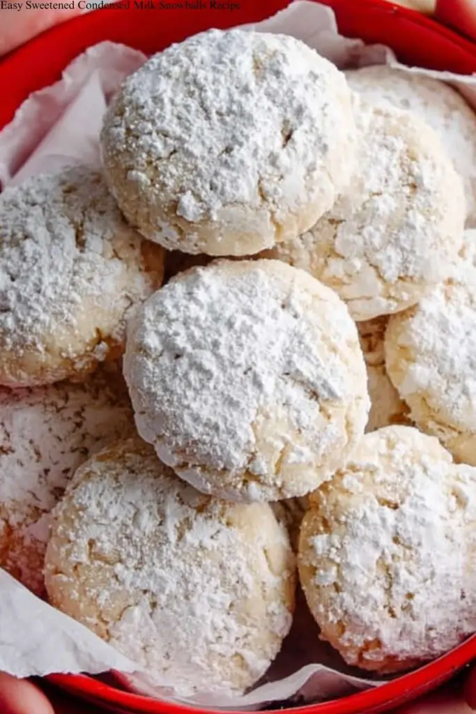 Sweetened Condensed Milk Snowballs Recipe