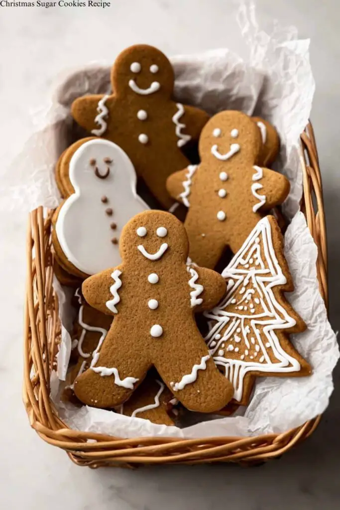 Christmas Sugar Cookies with Icing Recipe