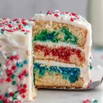 Rainbow Jello Cake Recipe