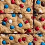 Patriotic Red White Blue M&M Cookies Recipe