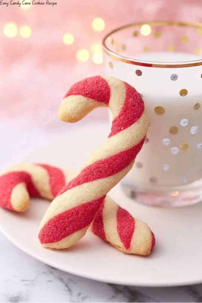 Candy Cane Cookies 4 Candy Cane Cookies