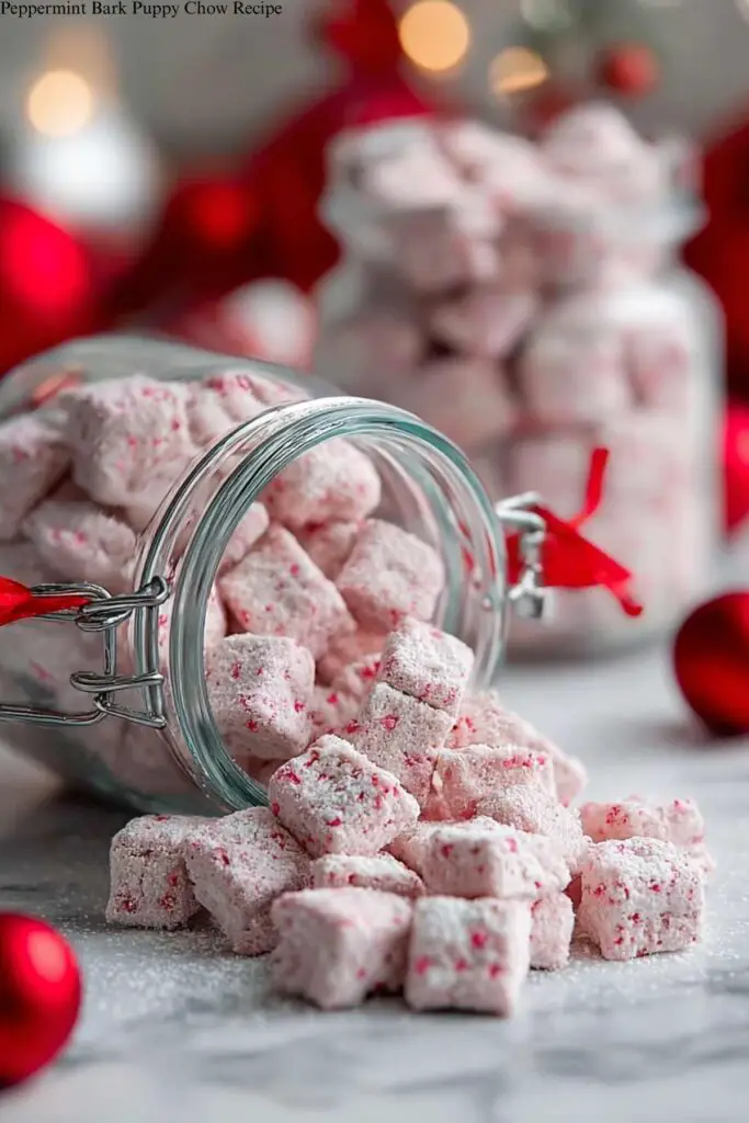 Peppermint Bark Puppy Chow Recipe 4 Peppermint Bark Puppy Chow Recipe