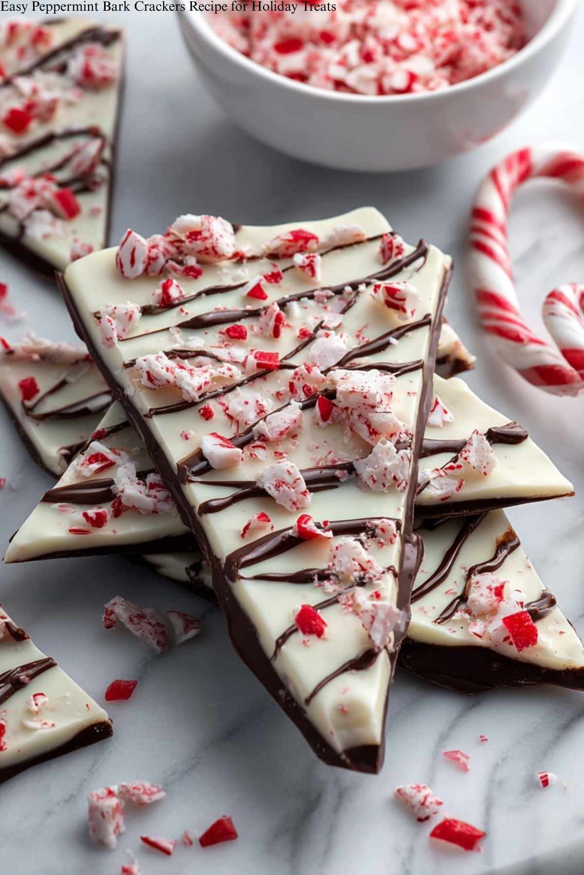 Peppermint Bark Crackers Recipe