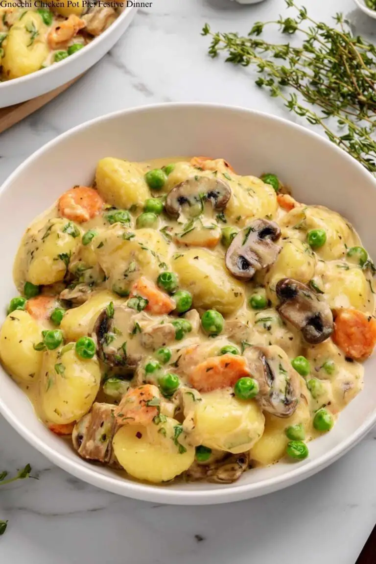 Gnocchi Chicken Pot Pie: Festive Dinner
