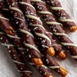 Caramel Chocolate Pretzel Rods Recipe