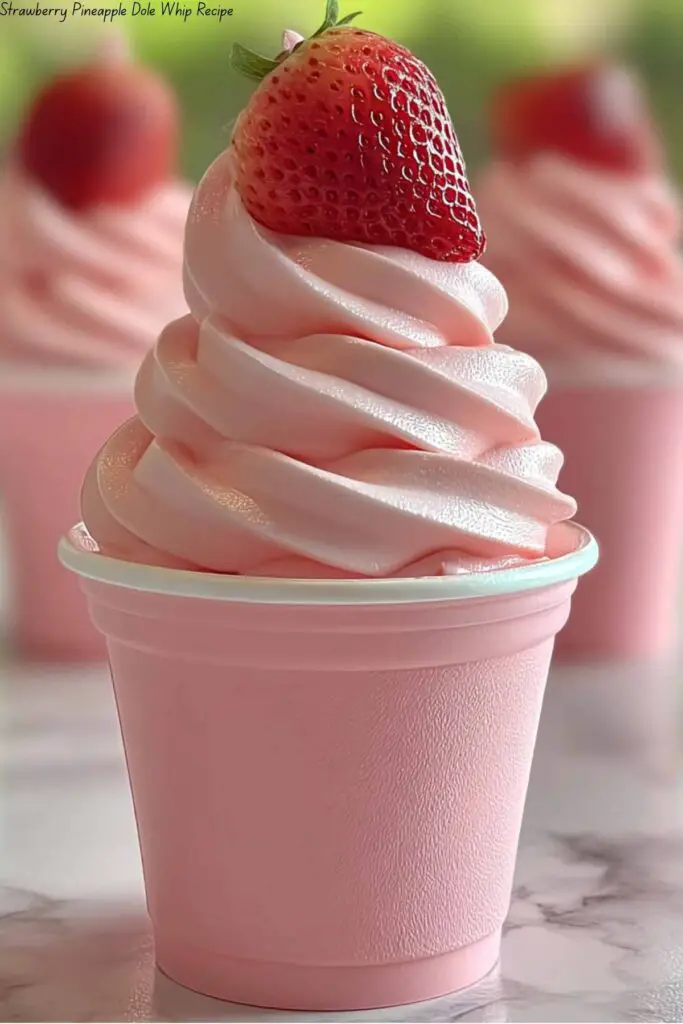 Strawberry Dole Whip