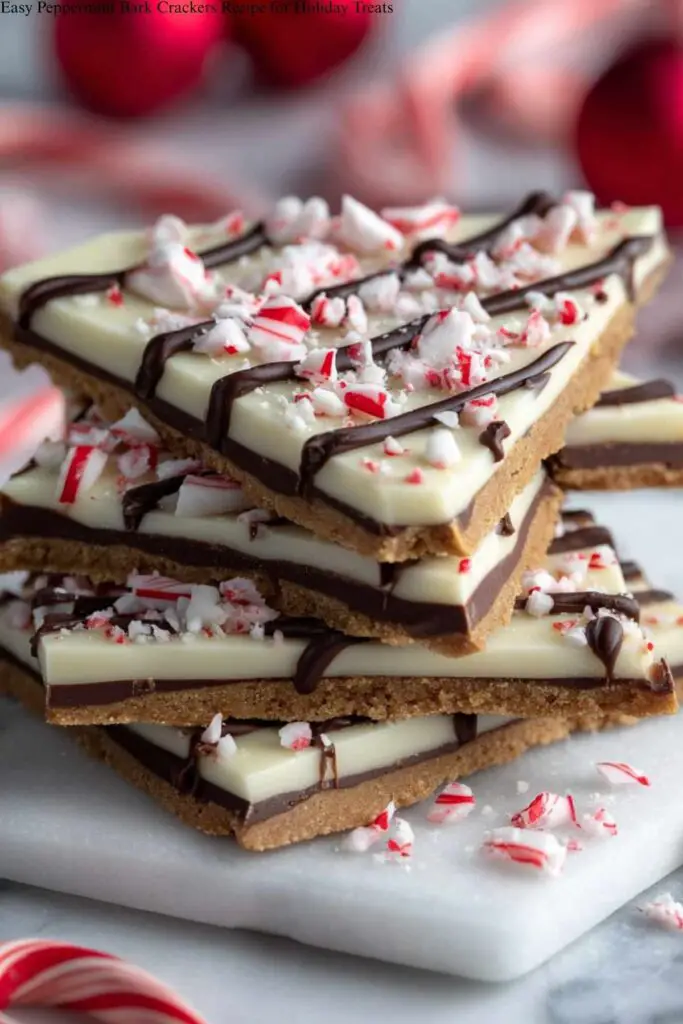 Peppermint Bark Crackers Recipe