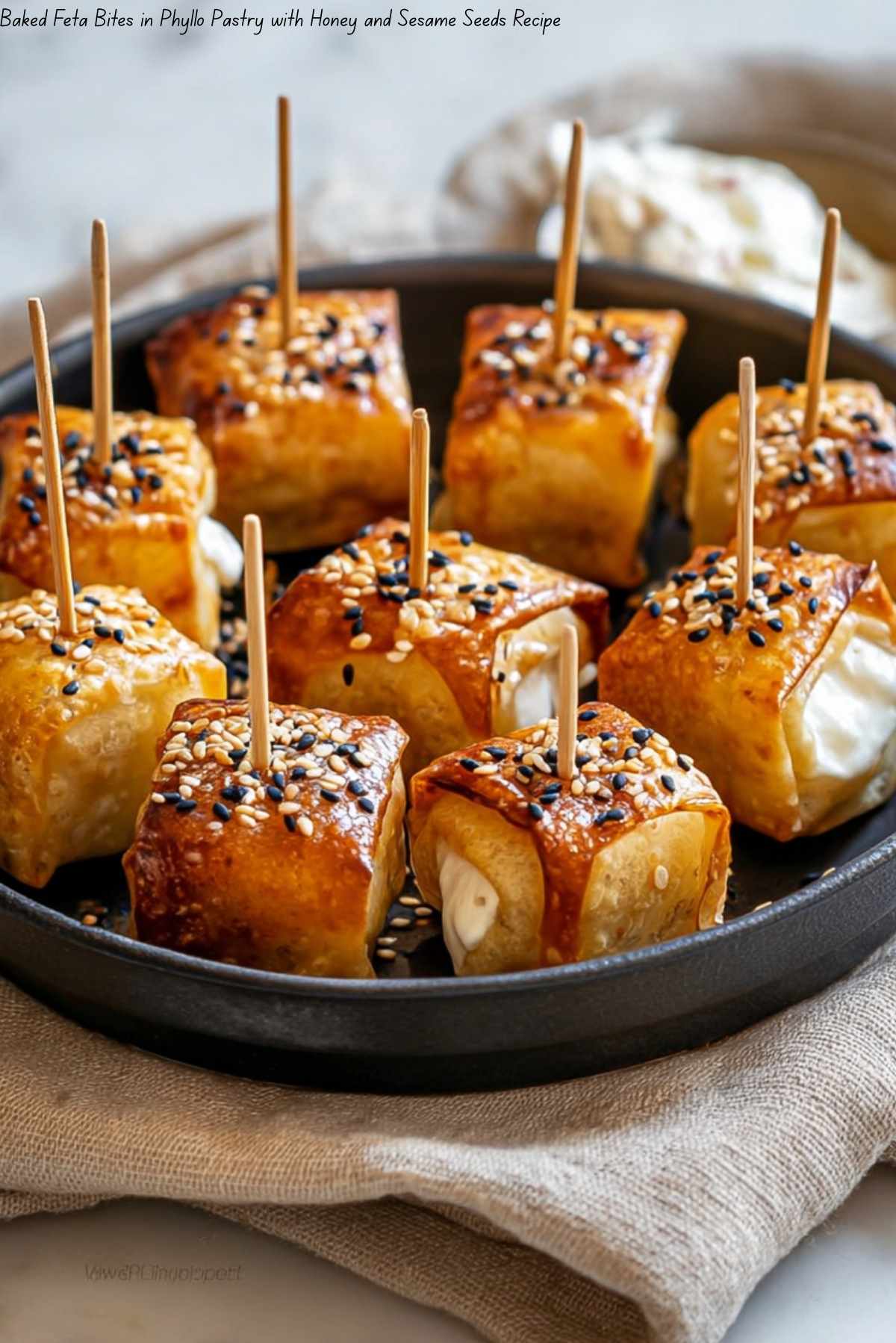 Baked Feta Bites in Phyllo Pastry