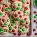 Christmas M&M Cookies Recipe
