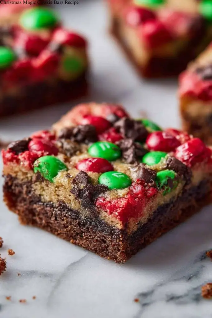 Christmas Magic Cookie Bars Recipe