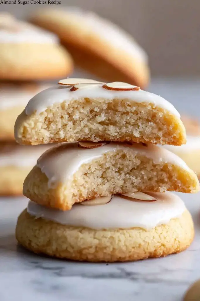 Almond Sugar Cookies with Icing Recipe
