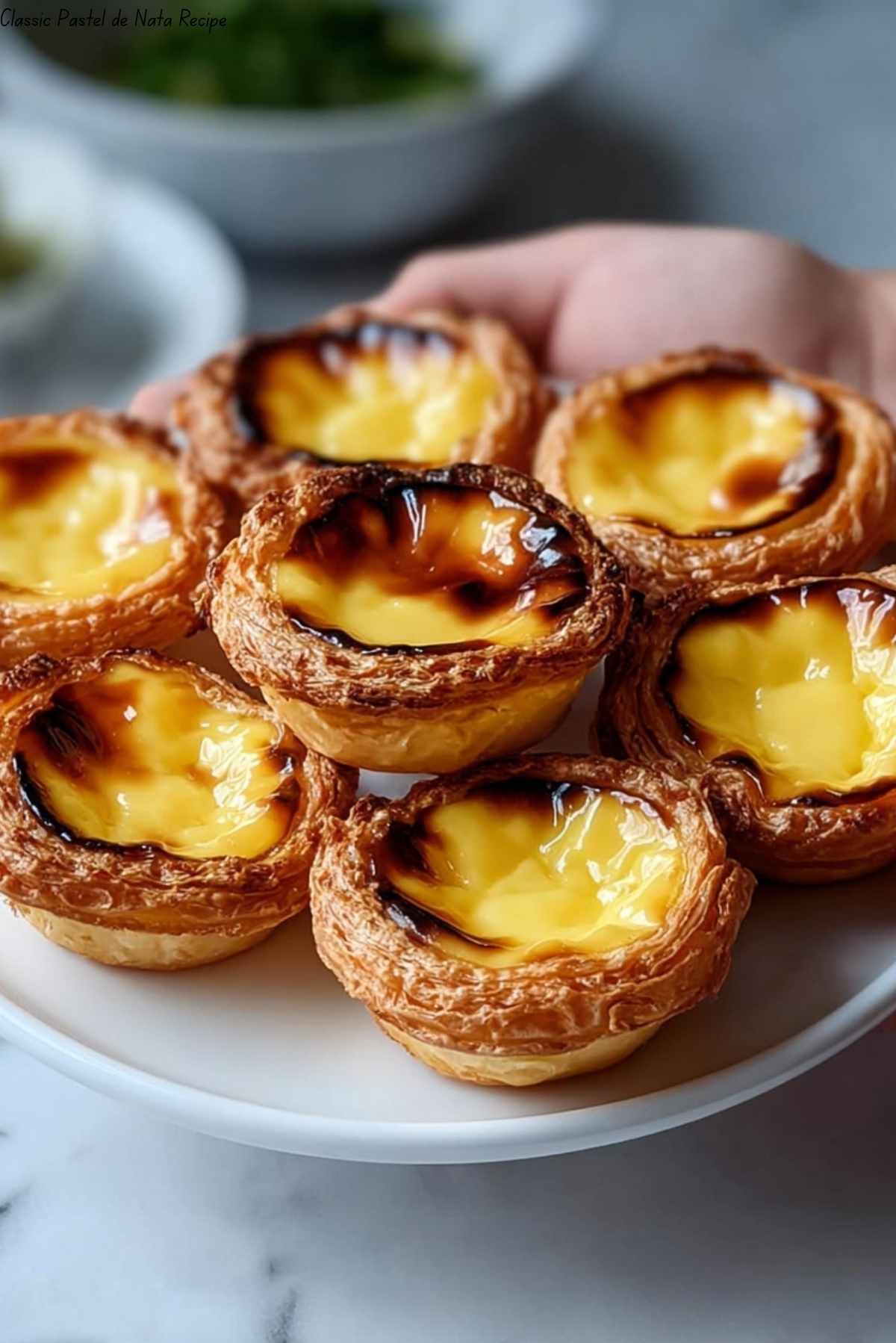 Pastel de Nata Recipe (Portuguese Custard Tarts)