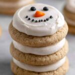 Melted Snowman Peanut Butter Cookies Recipe