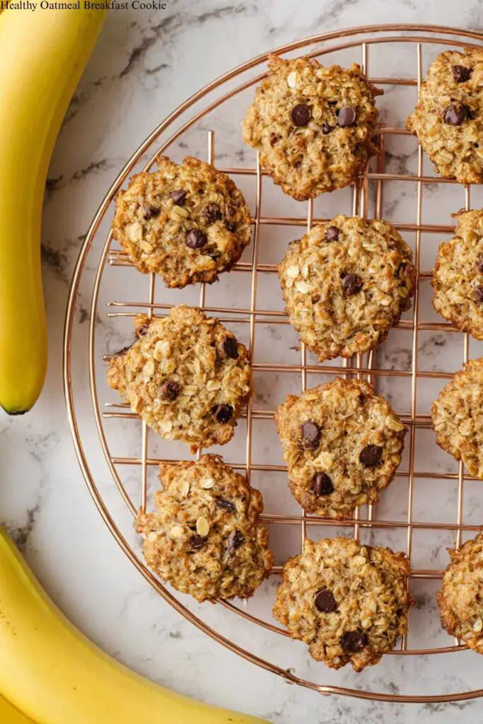 Healthy Oatmeal Breakfast Cookie