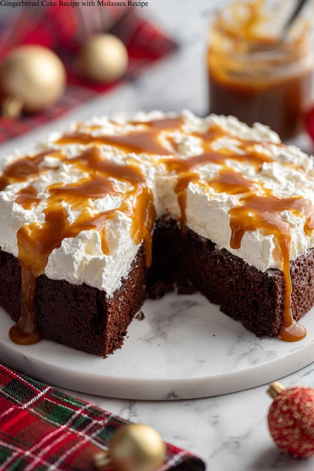 Gingerbread Cake Recipe with Molasses Recipe